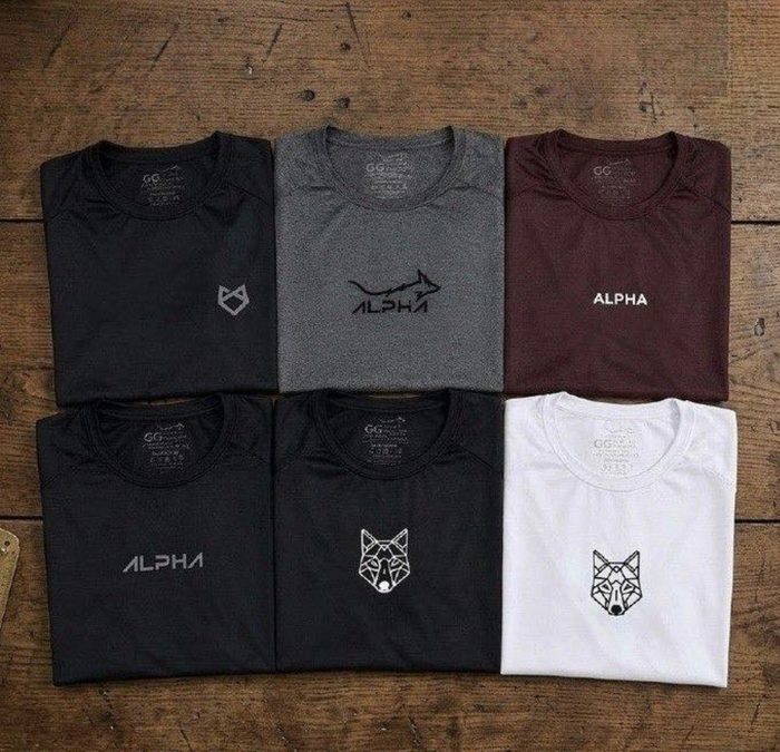 Kit 6 Camisetas Mais Procuradas Alpha