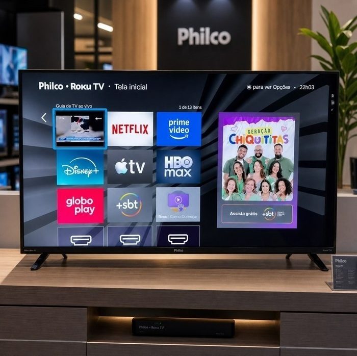 TV Philco P40VIK Full HD LED Roku TV