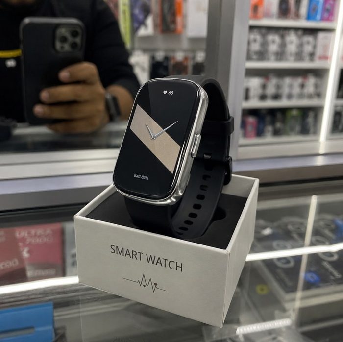 Relógio Academia Preto, Relógio Para Academia Smartwatch Esportivo Com Bateria Longa Duração, Resistente À Água, Monitoramento De Saúde E At