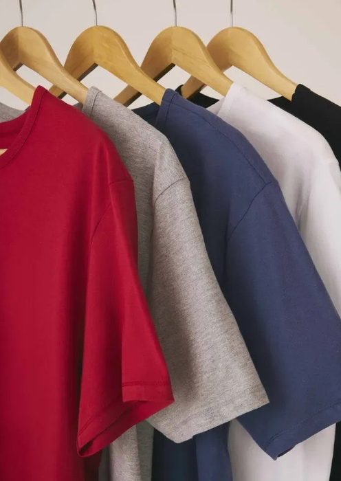 Kit 5 Camisetas Hering Masculina Basica Original Algodão