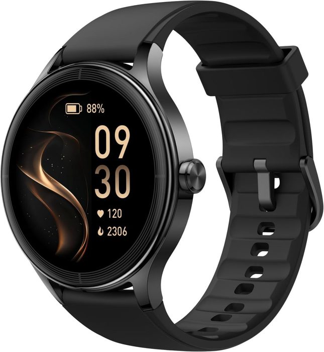 ⌚️ Bettdow SmartWatch Feminino - 1.27" Tátil - IP68 à Prova d'Água - Preto