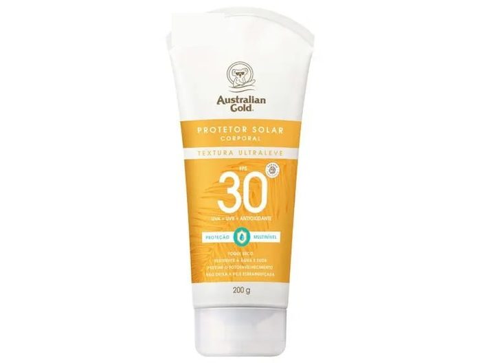 Protetor Solar Corporal Australian Gold 50432 Creme FPS 30 200g