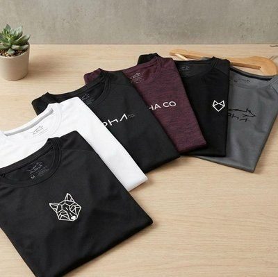 Kit 6 Camisetas Mais Procuradas Alpha