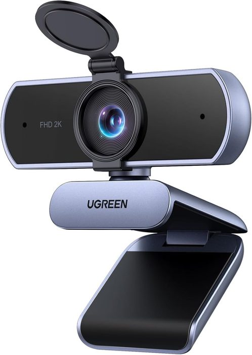 📷 Webcam UGREEN 2K QHD com Microfone Antirruído