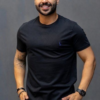 Camiseta Casual Masculina Básica Gola Careca Reserva Oferta