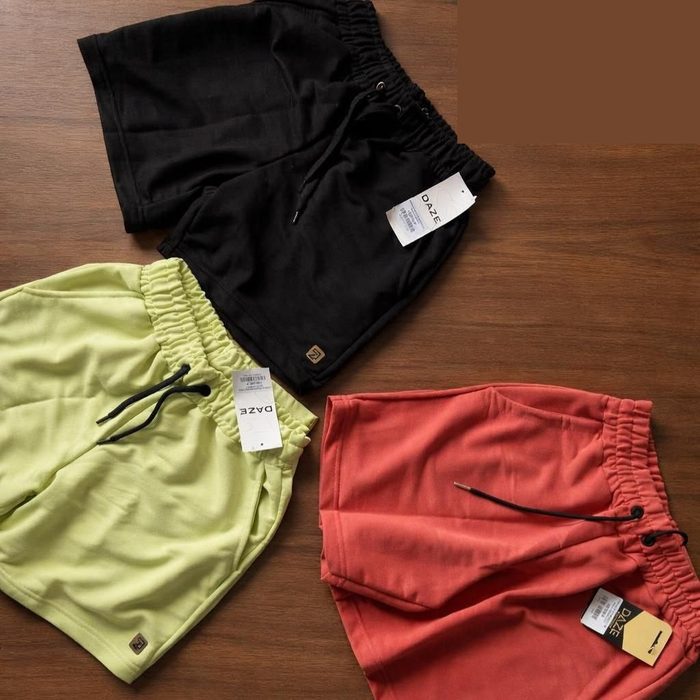 Bermuda Shorts Masculina Curta Casual Moletinho