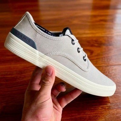 Tênis Aramis Daily Dock Canvas Bege Masculino Adulto 38 a 41