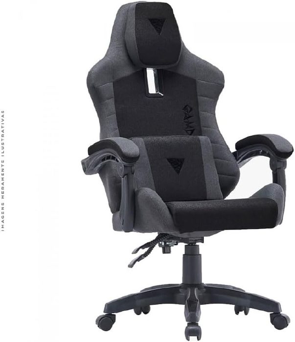 Cadeira Gamdias Zelus E3 Preto com cinza