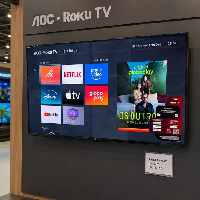 TV AOC 50U6125 50" 4K LED