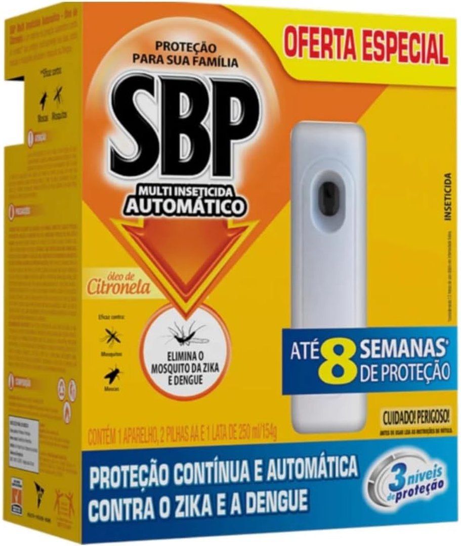 inseticida sbp multi citronela 250ml