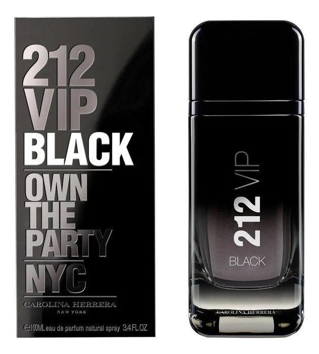 🛒 Perfume Carolina Herrera 212 VIP Black Eau de Parfum 100 ml masculino
