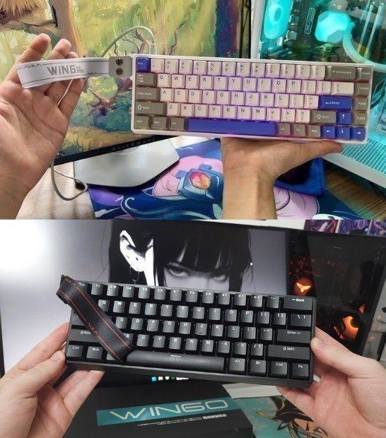 🎮 Teclado magnético Aula Win 60