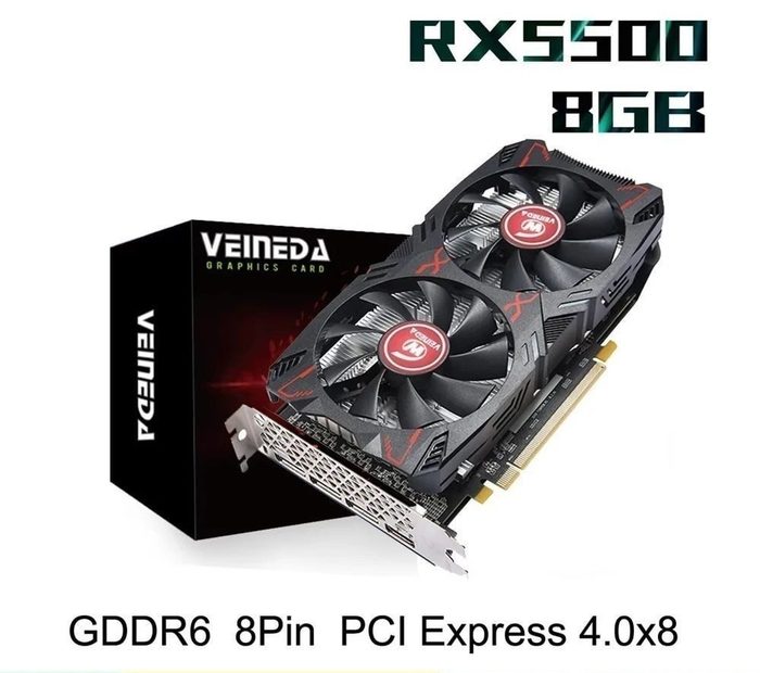 RX 5500 8GB Veineda