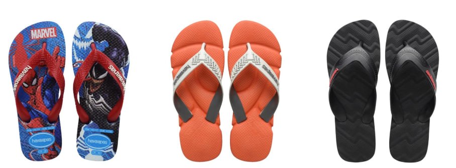 40% em Havaianas
