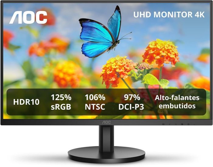 Monitor AOC 27" 4K UHD IPS