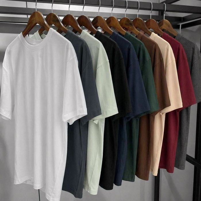 Kit 7 Camisetas Basica Lisa Algodão Premium Masculina