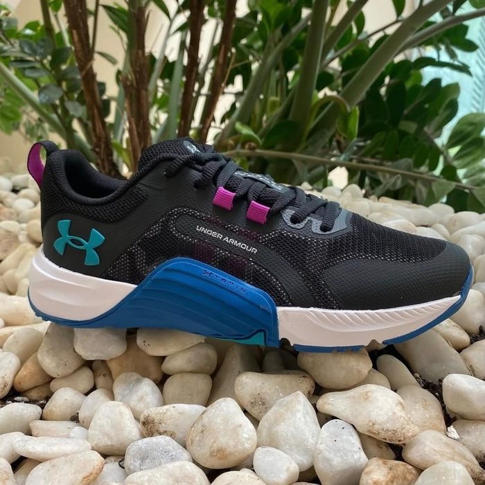 🛒Tênis Esportivo Tribase Reps Under Armour Turquese Liso
