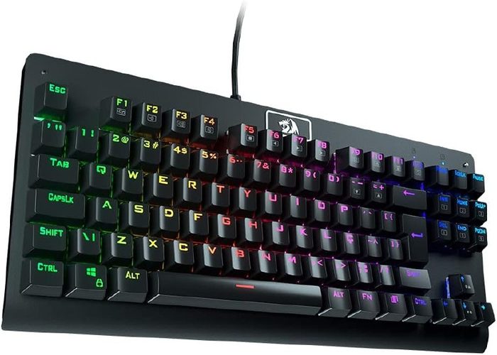 Teclado Mecânico Gamer Redragon Dark Avenger K568-2 Rgb Switch Brown Com Fio