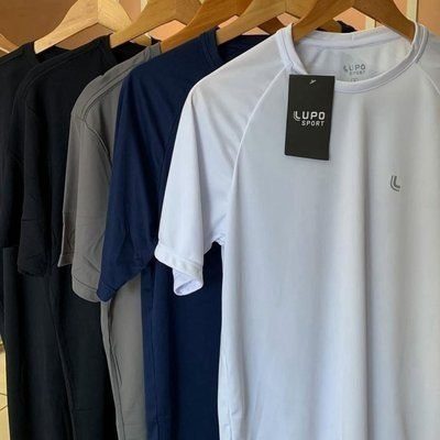 Camiseta Esportiva Lupo Masculina Dry Academia Confortável
