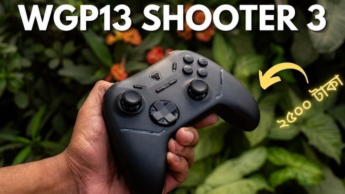🎮 Controle Sem Fio Fantech WGP13S, Analógicos/Gatilhos Hall Effect, 1KHz