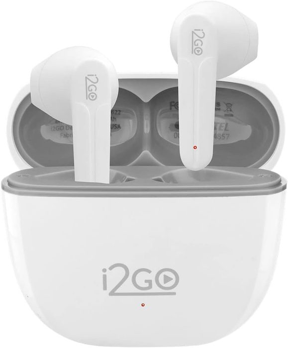 I2GO, Fone De Ouvido, TWS, Bluetooth, 20 Horas totais de Bateria, ENC, Air Sound Go 2.0