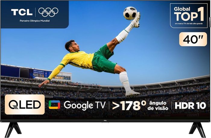 TV TCL 40S5K 40" HD QLED Google TV