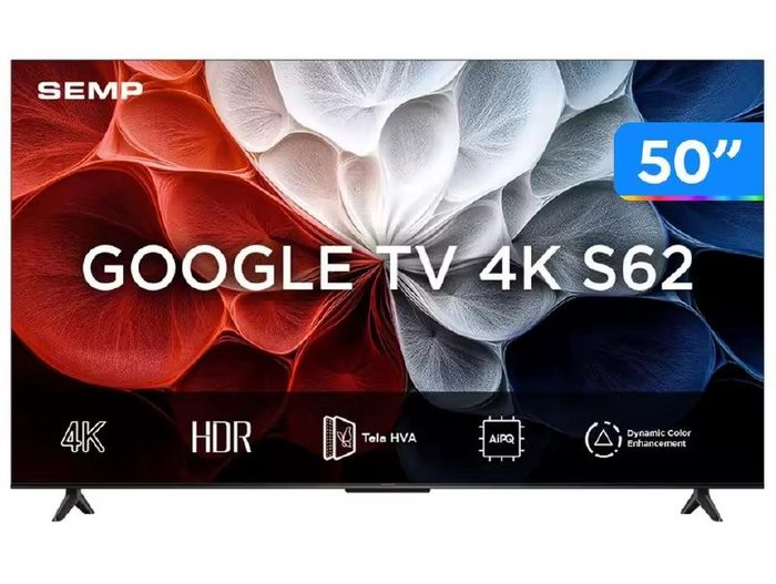 TV TCL 50" 4K Google TV