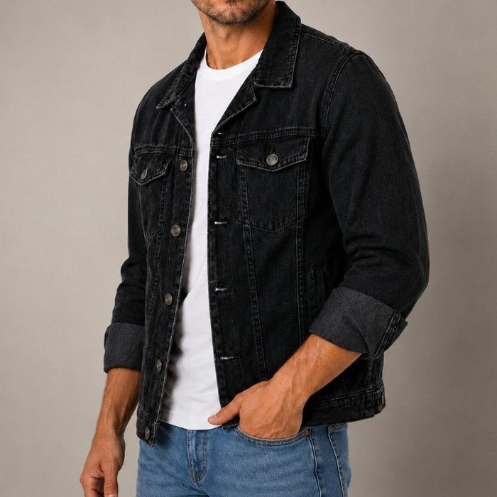 Jaqueta Jeans Masculina