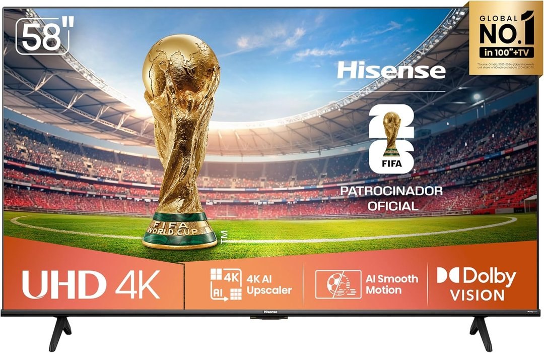 tv hisense 58a6nv 58 polegadas 4k dolby vision