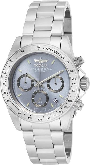 Invicta Speedway Relógio masculino de quartzo de aço inoxidável - 39 mm