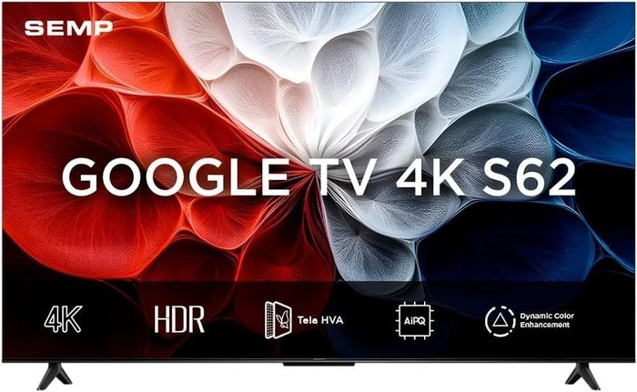 🎬 Semp 43 Polegadas LED 4K - Google TV WiFi Bluetooth HDR10+