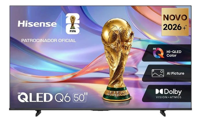 TV Hisense 50" 4K QLED