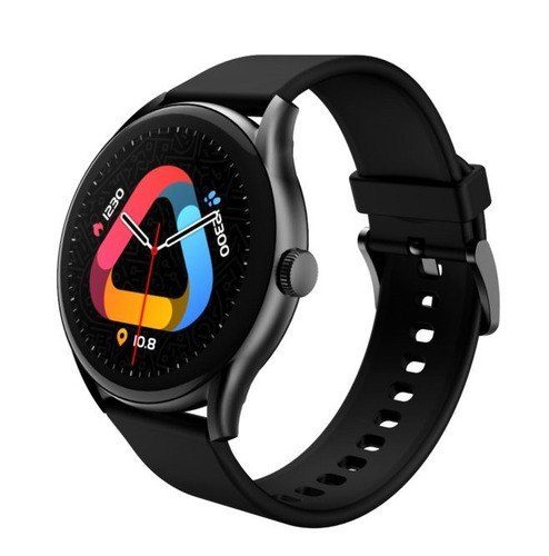 Relógio Smartwatch Qcy GT S8 Tela AMOLED Bluetooth IPX8 Preto