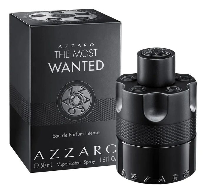 🛒 Perfume Masculino Amadeirado Ambarado com Cardamomo e Caramelo, Longa Duração, Azzaro The Most Wanted, Eau de Parfum Intense, 50ml