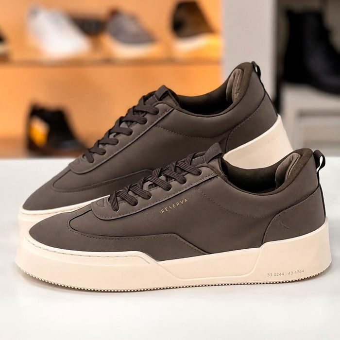 Tênis Reserva Go Cross Suede Leve Respirável Confortável 38 a 44