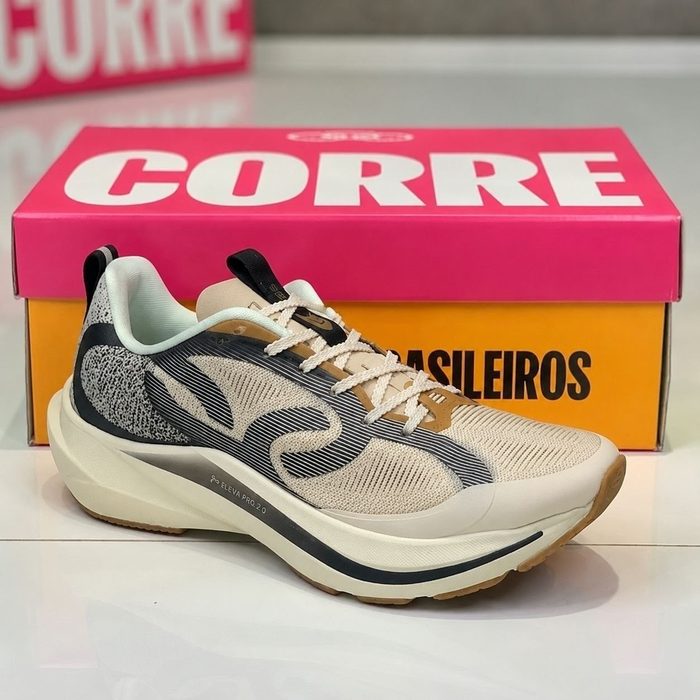 🛒Tenis Olympikus Corre Vento 3 Masculino Preto E Chumbo Lisa