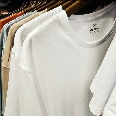 Kit 5 Camisetas Hering Masculina Basica Original Algodão