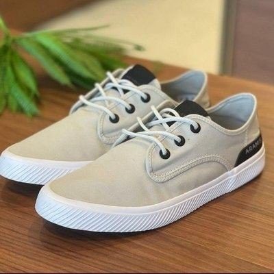 Tênis Aramis Daily Dock Canvas Areia 38 a 43