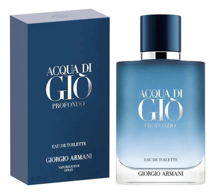 🛒 Armani Beauty Perfume Masculino Acqua di Giò Profondo Eau de Toilette 100ml