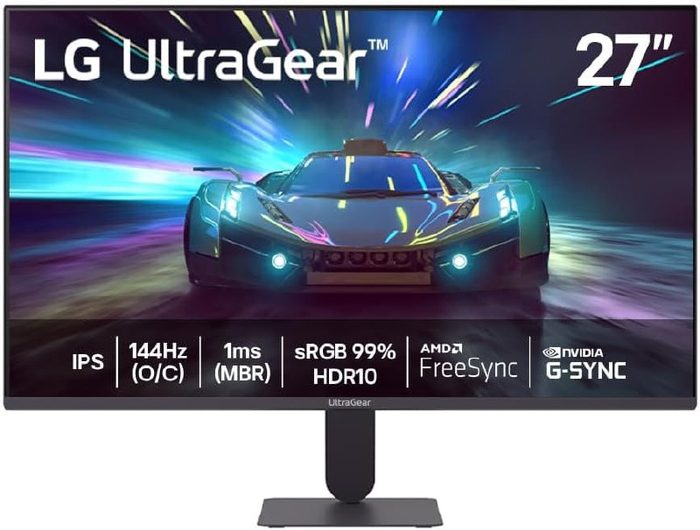 Monitor LG Ultragear 27" Full HD 144Hz 1ms