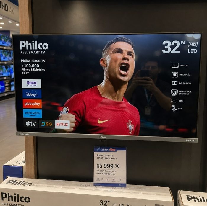 TV Philco P32VIK LED Roku TV