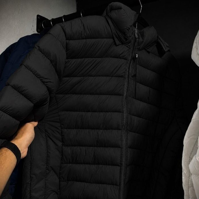 Jaqueta Puffer De Frio Blusa Impermeável Inverno Intenso Preto