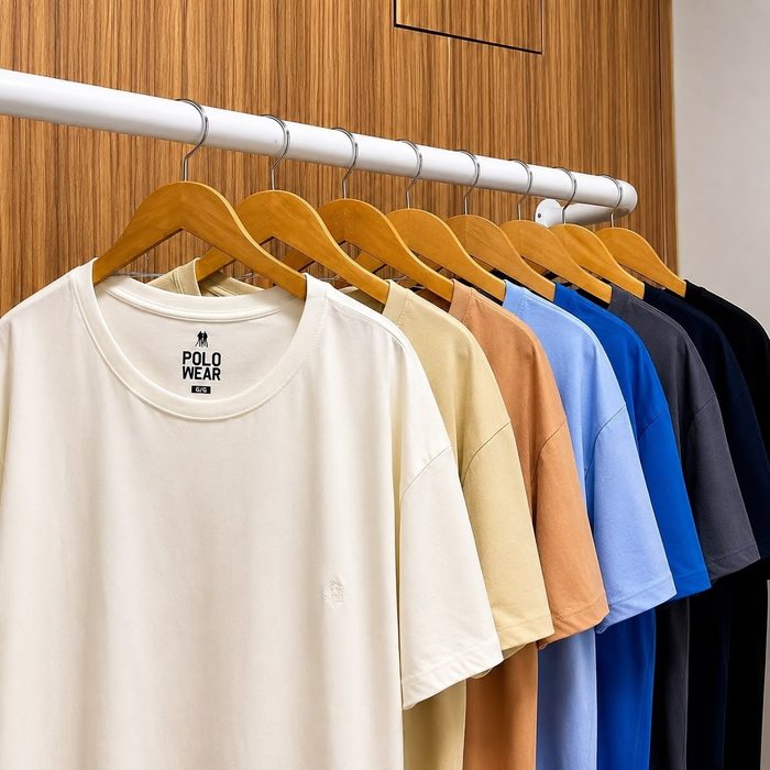 Kit 4 Camisetas Masculinas Polo Wear Sortido