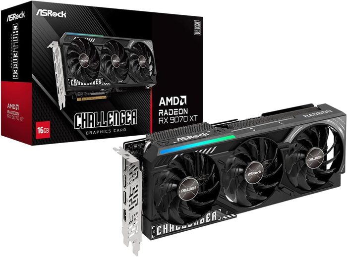 Placa de Vídeo ASRock RX 9070 XT Challenger