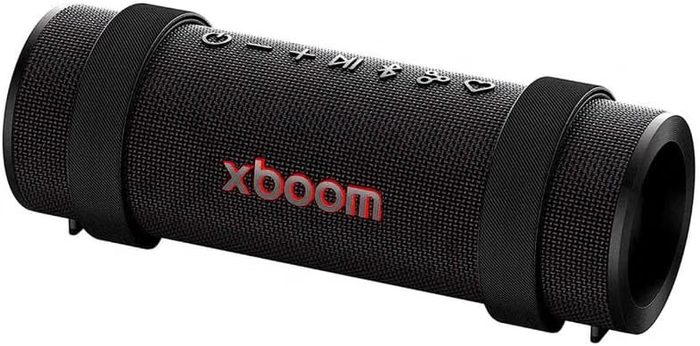Caixa de Som LG XBOOM Grab, Bateria recarregável, IP67, até 20h de reprodução, luzes multicolor e resistência militar