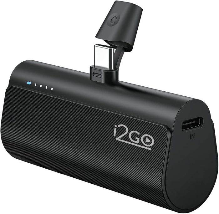 I2GO Power Bank Pocket 5000mAh - USB-C Sem Cabos