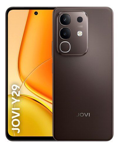 Smartphone Jovi Y29 256GB 8+8GB RAM Turbo 50MP Snapdragon 685 6500mAh 44W Marrom