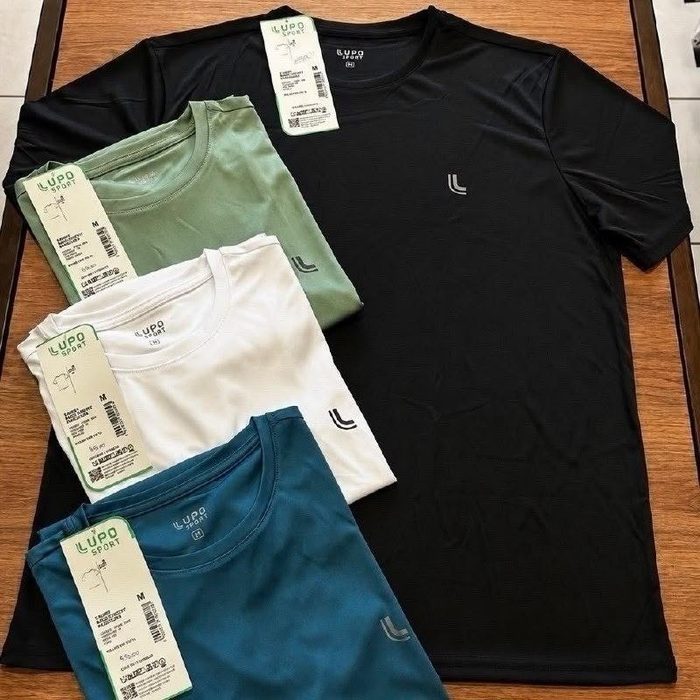 Kit 2 Camisetas Masculina Dryfit Lupo Premium Exercícios