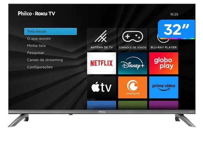 TV Philco P32CRB 32" Roku TV
