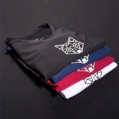 Kit 3 Camisetas Masculina Dry Alpha Lobo Geométrico